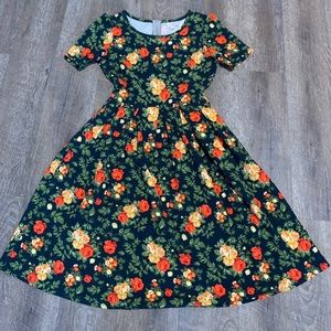 Lularoe Amelia floral dress